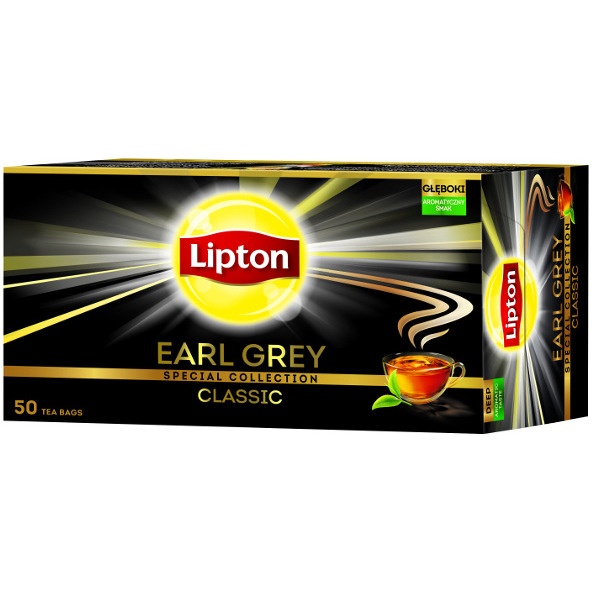 Herbata LIPTON EARL GREY (50 torebek), gh 0140248