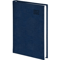 Kalendarz A4 Aluminium STANDARD tygodniowy z notesem p.biały 237 A4TNB granatowy Wokół Nas