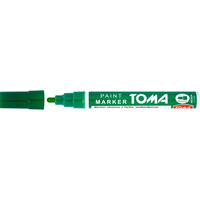 Marker olejowy TO-440 grubość 2.5mm zielony TOMA