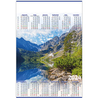 Kalendarz Plakatowy B1,P01 MORSKIE OKO 67x98cm TELEGRAPH