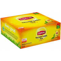 Herbata LIPTON Yellow Label (100 kopert fol.) czarna