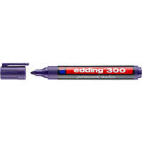 Marker permanentny 300-8 fioletowy okrga kocwka 300/008/F EDDING