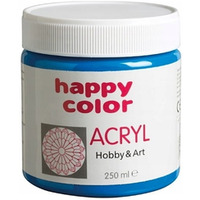 Farba akrylowa 250ml niebieski HA7370 0250-3 Happy Color