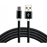 Kabel USB - USB-C EVERACTIVE 1, 5m 3A czarny (CBS-1.5CB)