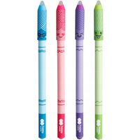 Długopis usuwalny 0, 5mm BUŹKI LOL niebieski,   Happy Color HA 4120 01LO-3