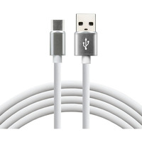 Kabel USB - USB-C EVERACTIVE 1m 3A biały (CBS-1CW)