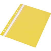 Skoroszyt PP z europerforacj� ��ty (20szt.) 0413-0003-06 Panta Plast