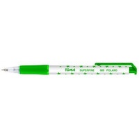 Długopis S-FINE GWIAZDKI automatyczny zielony TO-069 .