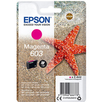 Tusz EPSON (603/C13T03U34010) purpurowy 2,4ml