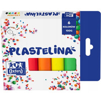 Plastelina 6 kolorw 400167089 OXFORD