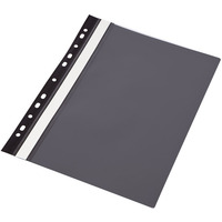 Skoroszyt A4 twardy wpinany typu PVC (10) czarny 0413-0019-01 Panta Plast