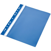 Skoroszyt A4 twardy wpinany typu PVC (10) niebieski 0413-0019-03 Panta Plast