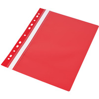 Skoroszyt A4 twardy wpinany typu PVC (10) czerwony 0413-0019-05 Panta Plast