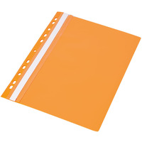 Skoroszyt A4 twardy wpinany typu PVC (10) pomaraczowy 0413-0019-07 Panta Plast