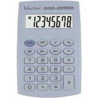 Kalkulator VECTOR VC-210-LB j.niebieski