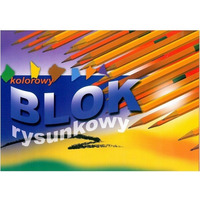 Blok rysunkowy A3 16k kolorowe kartki KRESKA