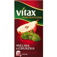 Herbata VITAX INSPIRATIONS (20 torebek) 40g Melisa&Gruszka zawieszka