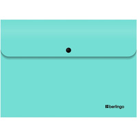 Teczka kopertowa zatrzaskowa BERLINGO A4 INSTINCT matowa mi�towa 352635