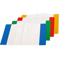 Ok�adka na zeszyty A5 PVC (10szt.) kolorowe boki 0402-0012-99 PANTA PLAST