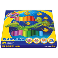 Plastelina 24 kolory Sweet Colours KOMA-PLAST