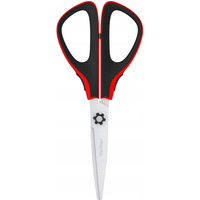 No�yczki 17, 5cm Easycut 300 soft grip czerwone 326316 BERLINGO