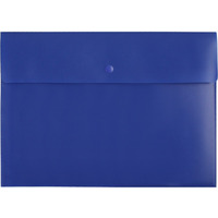 Teczka koperta A4 PP - sp niebieska TKSP-A4-01 BIURFOL