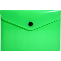 Teczka koperta A6 PP neon zielony TK-NEON-A6-03 BIURFOL