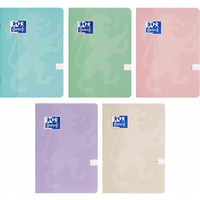 Zeszyt A5 16k linia podw�jna TOUCH PASTEL 400175311 OXFORD