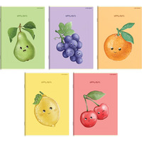 Zeszyt A5 32k linia podwjna kolorowa HAPPY FRUITS 400183796 TOP 2000