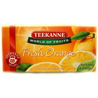 Herbata TEEKANNE owocowa (20 torebek x 2,25g) o smaku pomaraczowym FRESH ORANGE