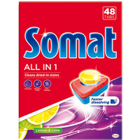 Tabletki do zmywarki SOMAT (46 tabletek) Lemon & lime All in ONE