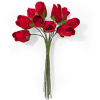 Kwiaty papierowe TULIPANY bukiet czerwony (10)252002 Galeria Papieru