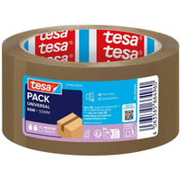 Ta�ma pakowa UNIVERSAL 66m x 50mm BR�ZOWA cicha 57188 TESA