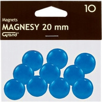 Magnesy 20mm GRAND niebieskie (10szt.) 130-1690 GRAND