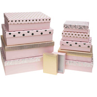 Zestaw pude�ek ozdobnych PUG-22008-PR-HS (10szt) ROZETTE