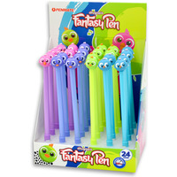 Długopis fantazyjny PTASZYNA 0,8mm niebieski TT8515 PENMATE