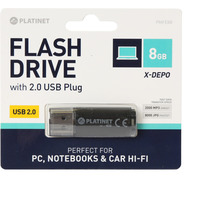 Pami USB-A 8GB PLATINET X-DEPO USB 2.0 czarny (40943)