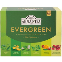 Herbata AHMAD TEA Evergreen zestaw (60 kopert 10x1,5g 50x2g)