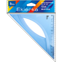 Ekierka rwnoramienna 13cm NIEBIESKA BL013-B TETIS