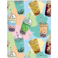 Okładka na dokumenty ucznia pion z nadrukiem BUBBLE TEA OD-21-37 BIURFOL