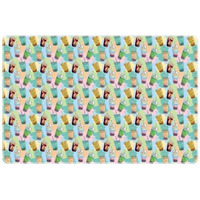 Podk�ad na biurko 58x38 z nadrukiem BUBBLE TEA NPB-02-37 BIURFOL