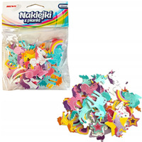 Naklejki z pianki jednoro�ce i t�cza 22szt. PVC66 BREWIS