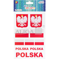 Tatua�e do cia�a 14x21cm BARWY NARODOWE TAT-0673 ALIGA