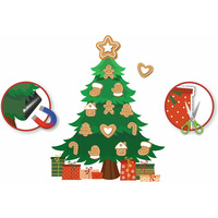 Choinka magnetyczna PIERNIKI zestaw kreatywny ZK-CHM-02 BIURFOL