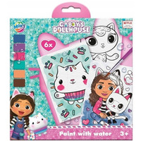 Kolorowanka wodna Gabbys Dollhouse 6ark. 420700 MOXY
