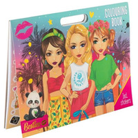 Kolorowanka Moda + naklejki 140004 BESTIES