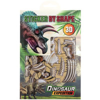 Dino Naklejki po kszta�tach 3D T.Rex GRAFIX