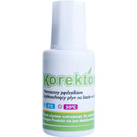 Korektor w butelce z p�dzelkiem 20g BK110-AP TETIS