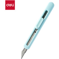 No�yk biurowy LonGreen ostrze �amane 9mm niebieski EM411-BL DELI