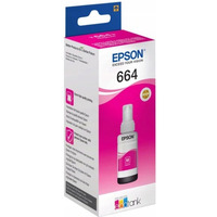 Tusz EPSON (T6643/C13T66434A) purpurowy 6500str/70ml